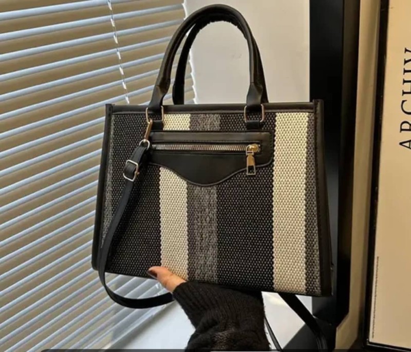 Sac à main Rayé Élégance